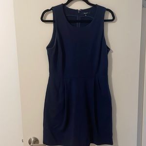 Madewell dress. Navy blue. Size medium